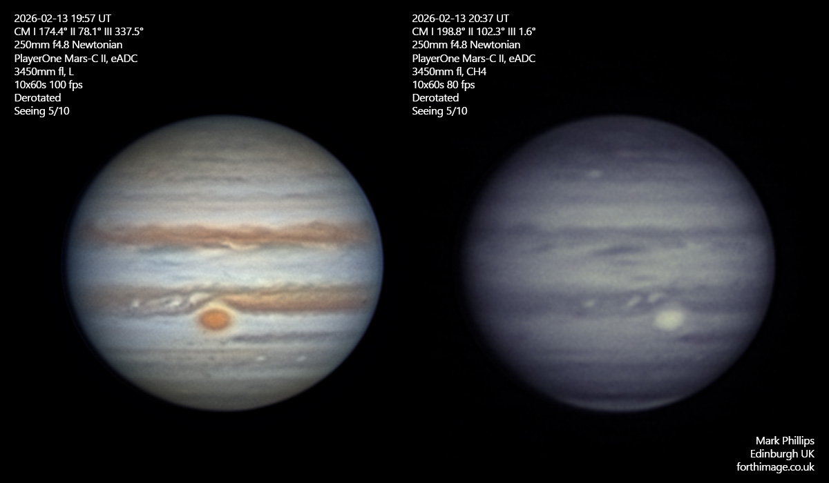 Jupiter L and CH4 2026-02-13